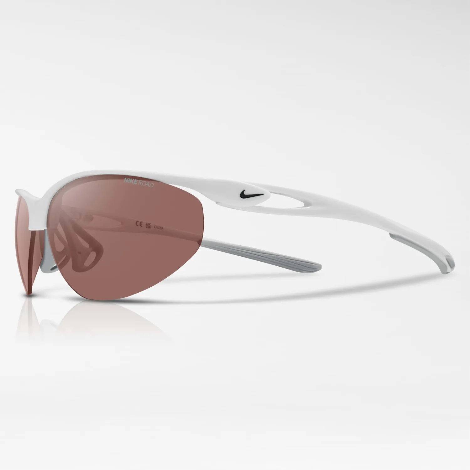 Nike Aerial Road Occhiali  White/Road Tint