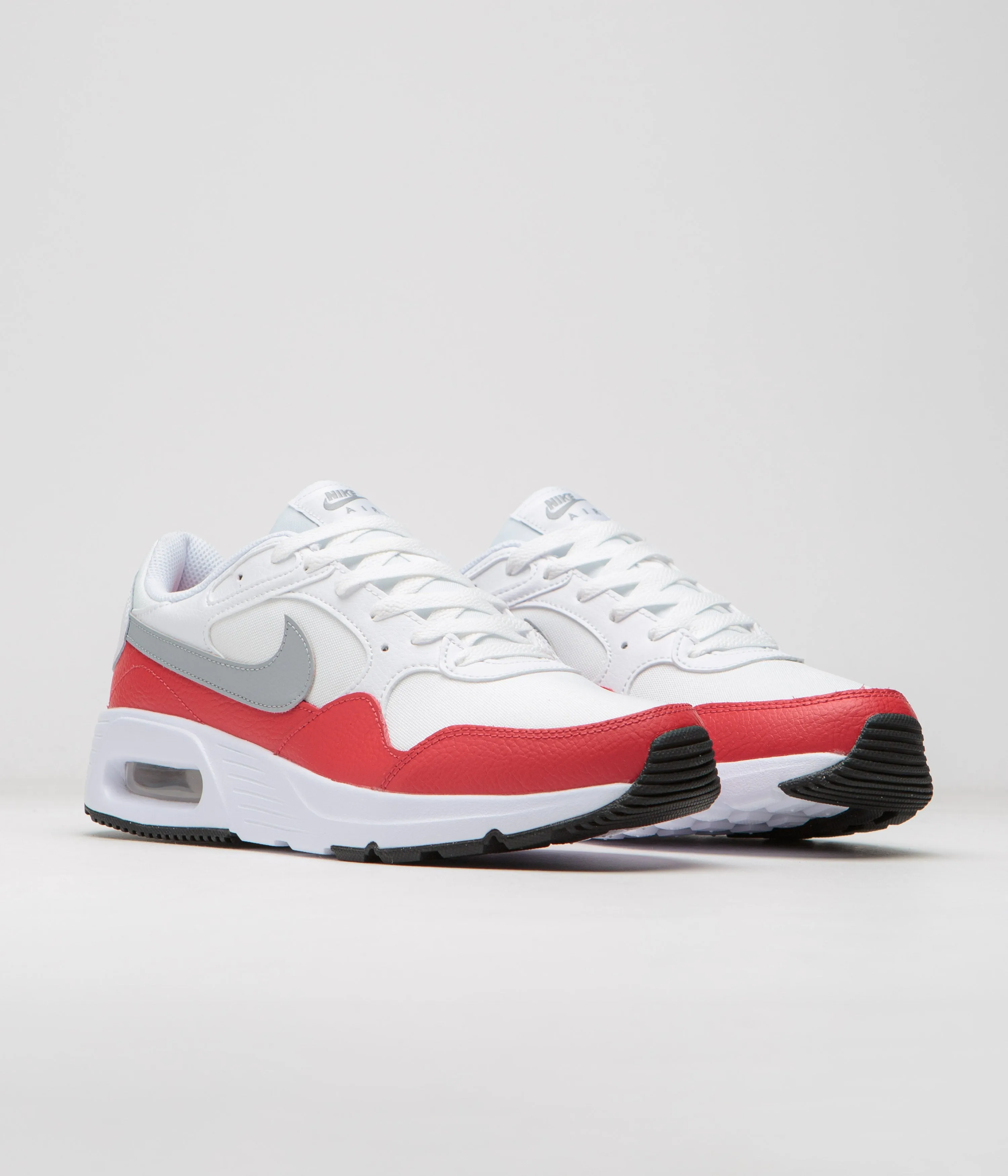 Nike Air Max SC Shoes - White / Wolf Grey - University Red - Black