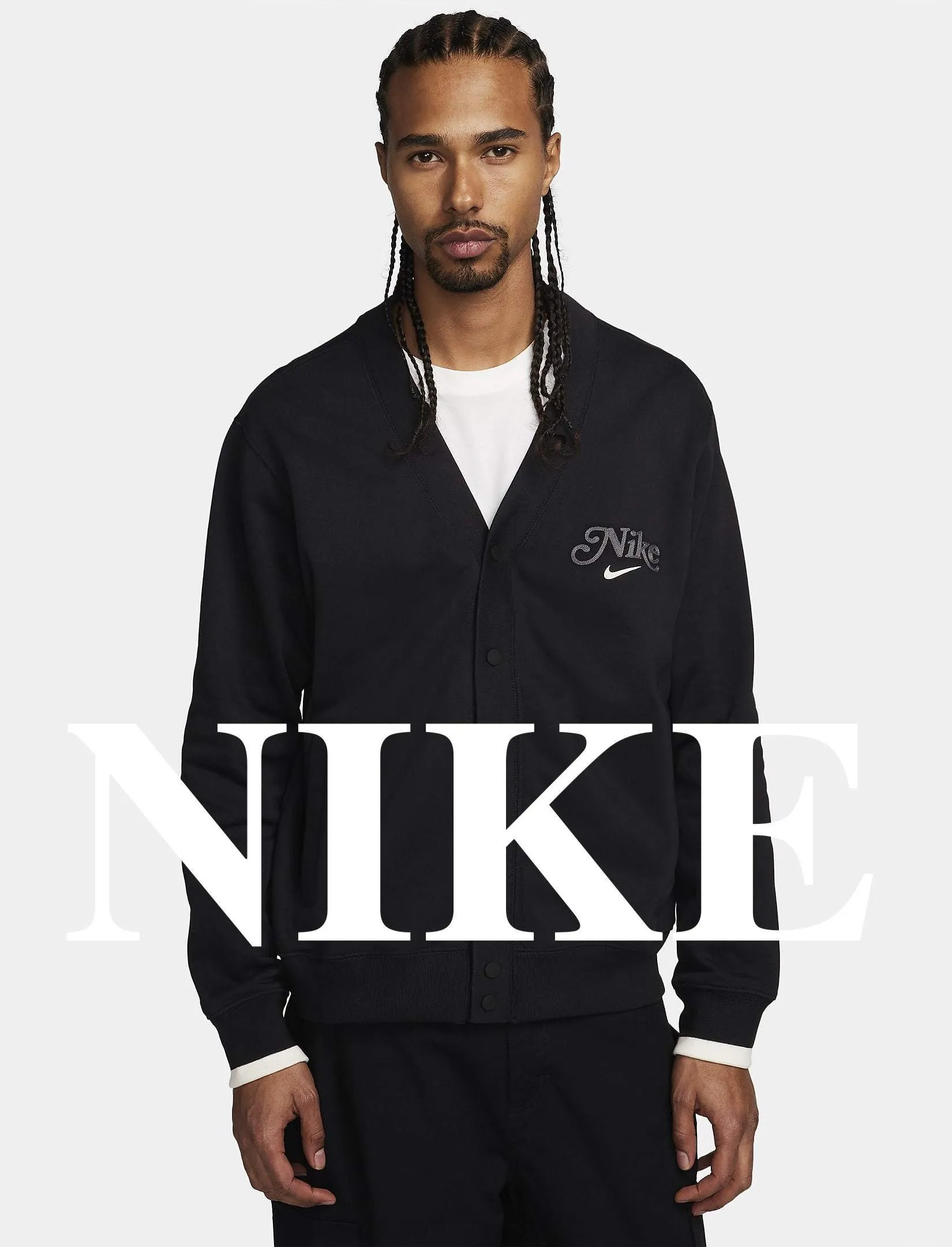 Nike  |Sweat Logo Cardigans