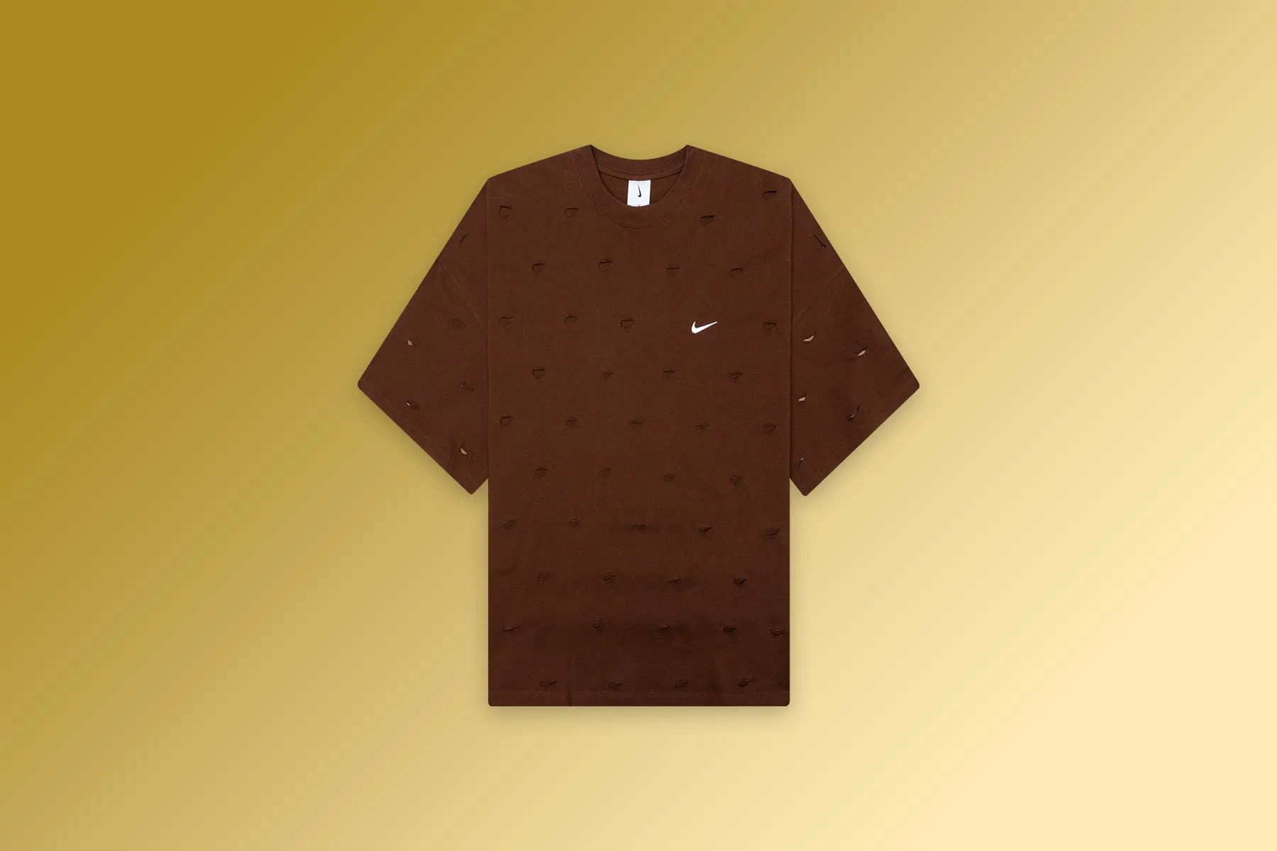 Nike x Jacquemus NRG HE Swoosh Tee - Cacao Wow