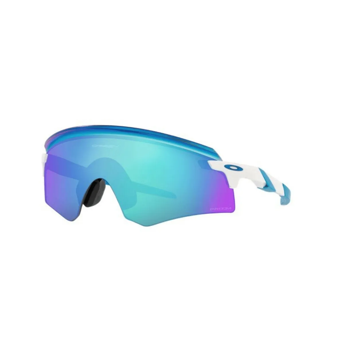 Oakley Encoder Glasses White Prizm Sapphire Lenses