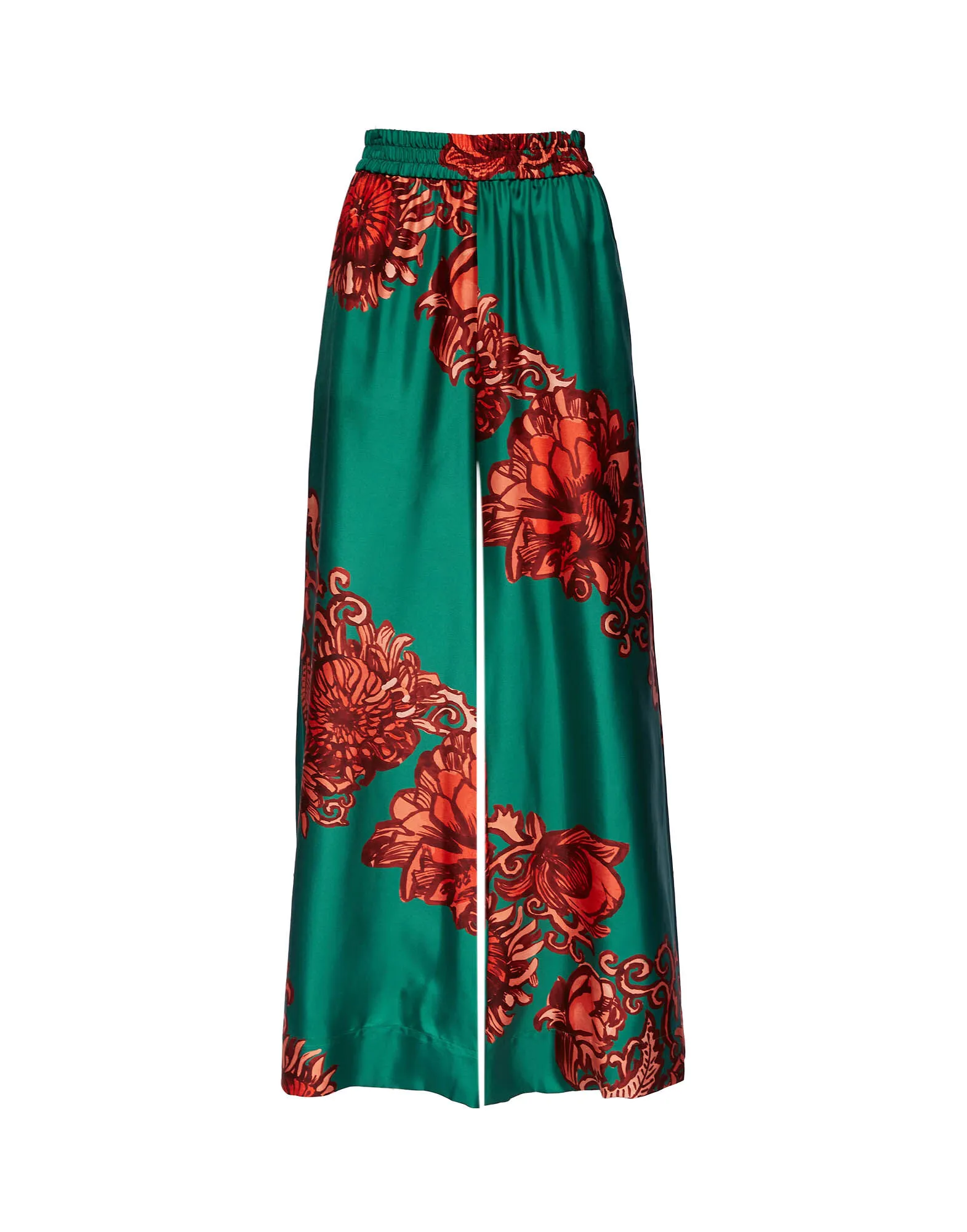 Palazzo Pants in Anemone Ghirlanda for Women | La DoubleJ