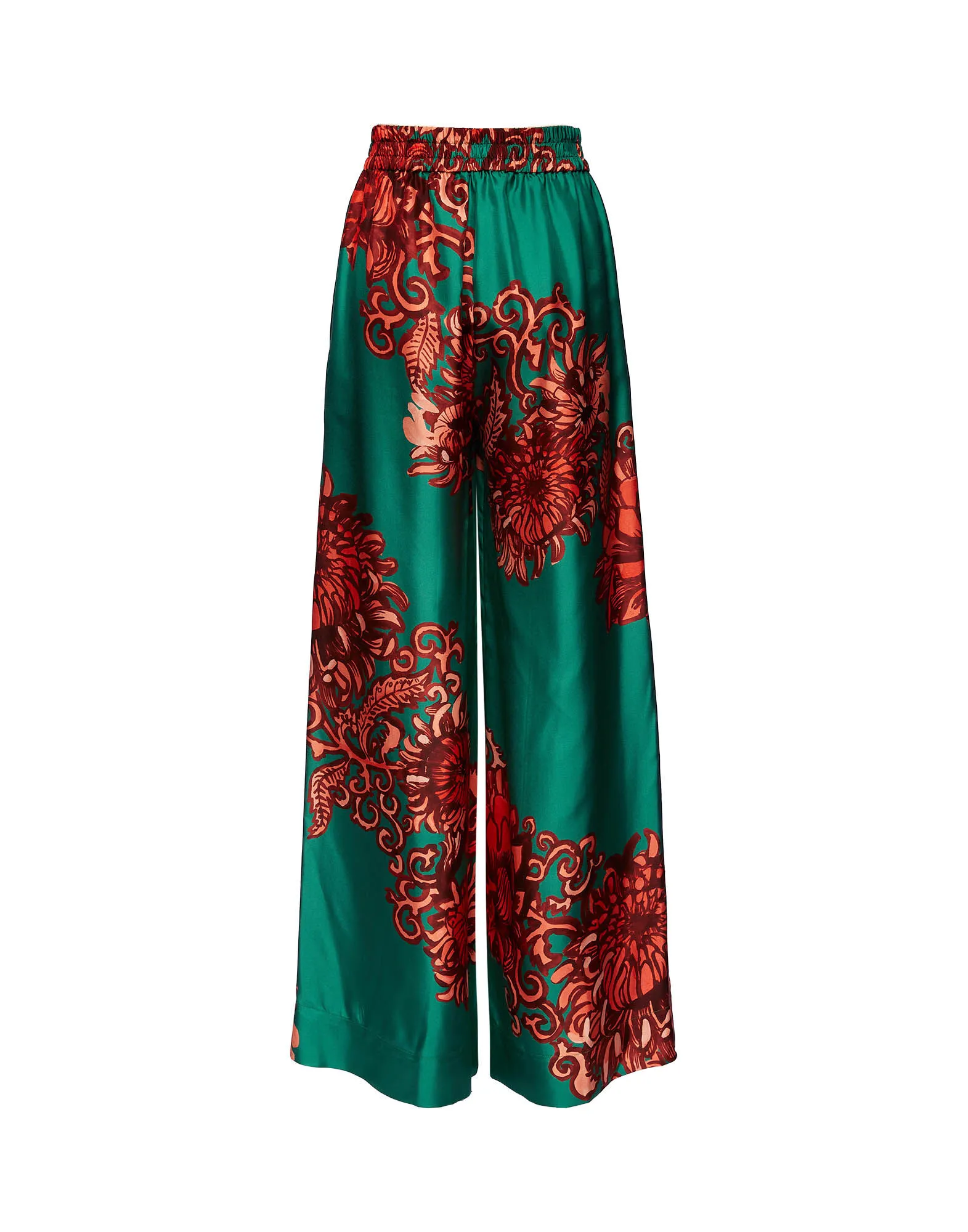 Palazzo Pants in Anemone Ghirlanda for Women | La DoubleJ