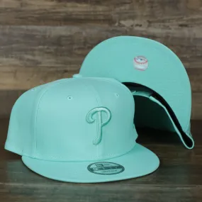 Philadelphia Phillies New Era Tonal 9Fifty Snapback | Diamond Blue