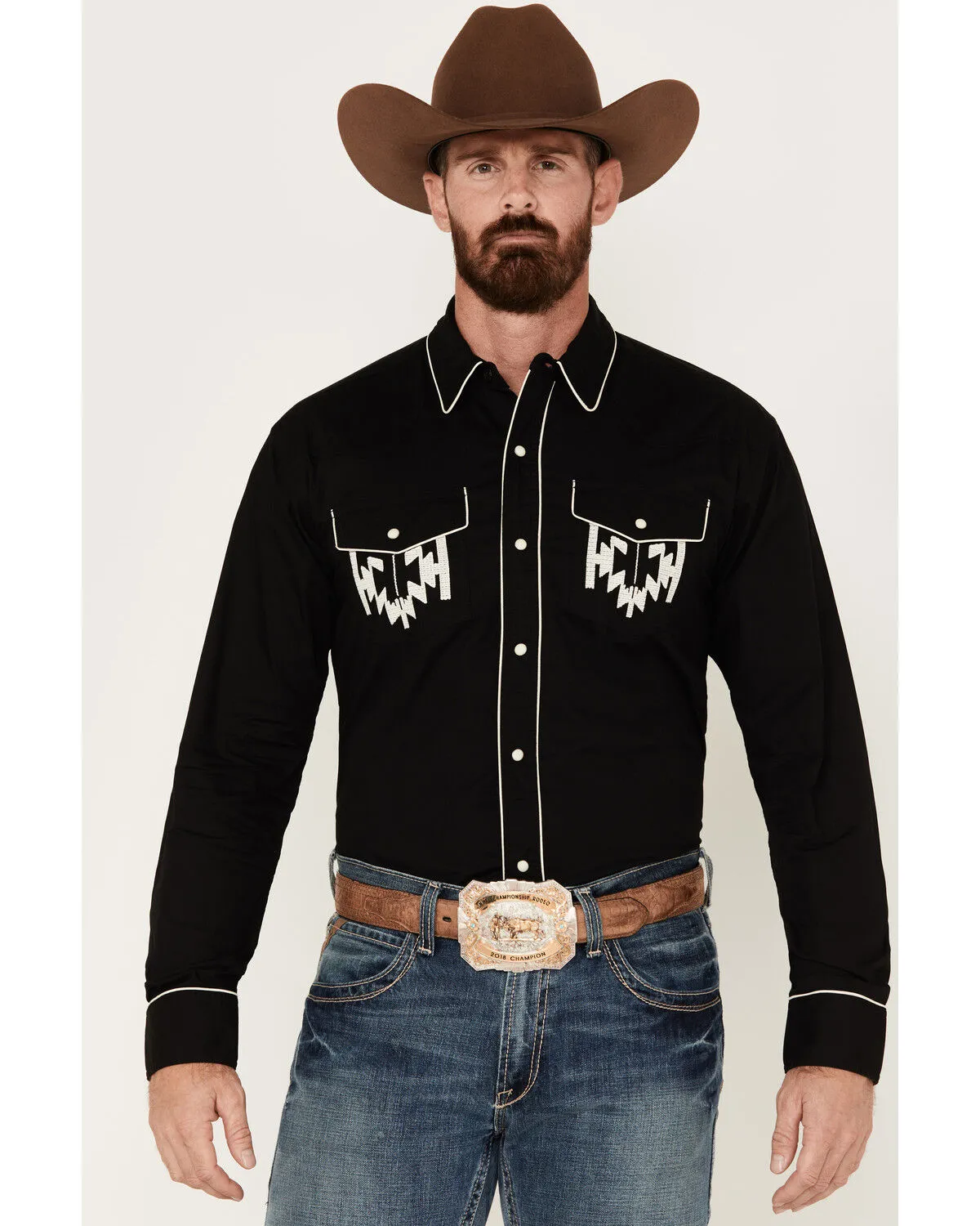 Product Name:  Ariat Men's Chimayo Retro Long Sleeve Pearl Snap Western Shirt