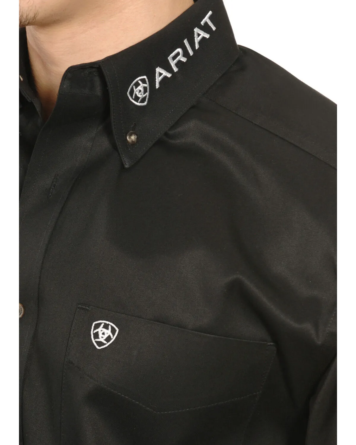 Product Name:  Ariat Men's Long Sleeve Logo Long Sleeve Western Shirt