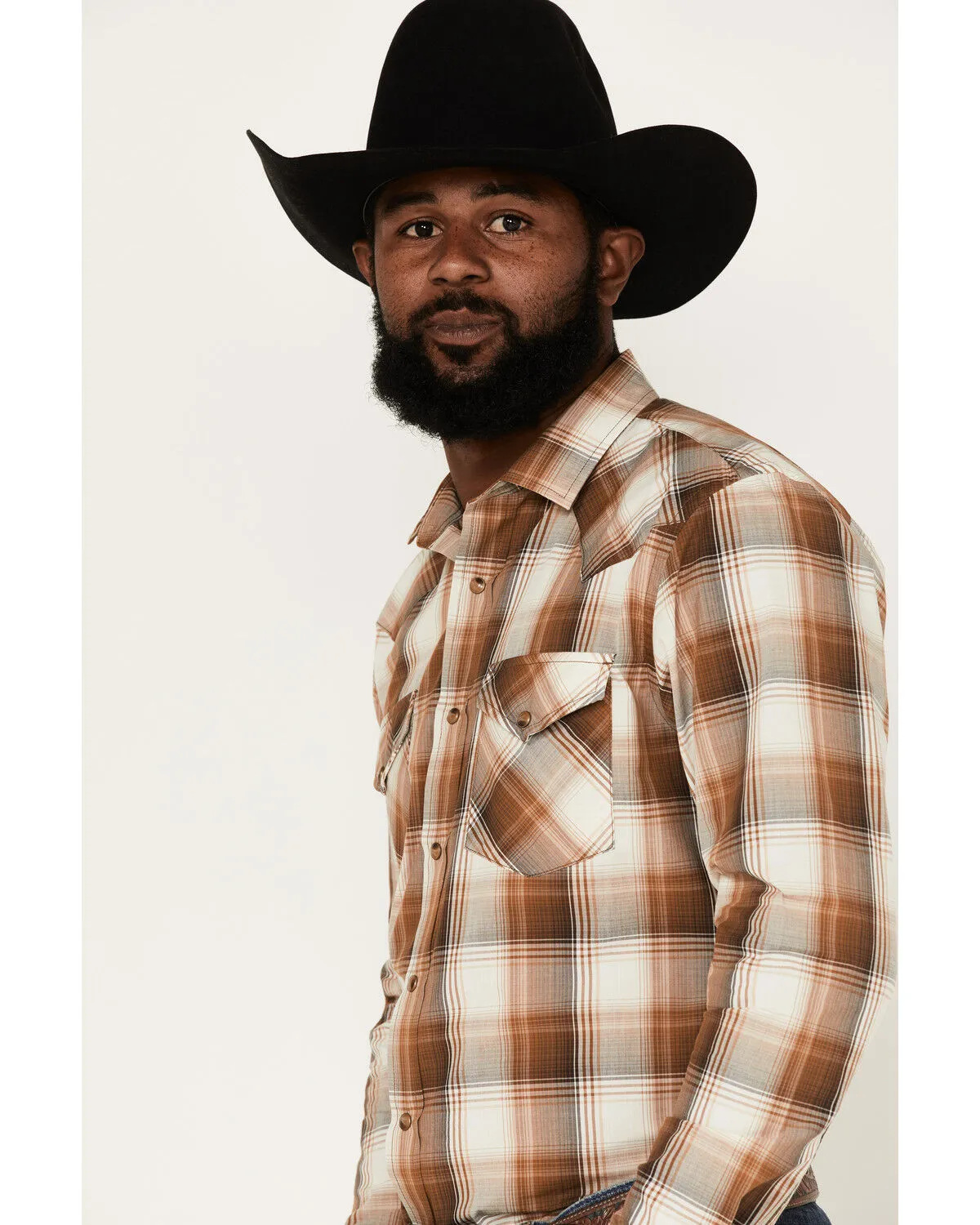 Product Name:  Pendleton Men's Frontier Large Plaid Snap Western Shirt