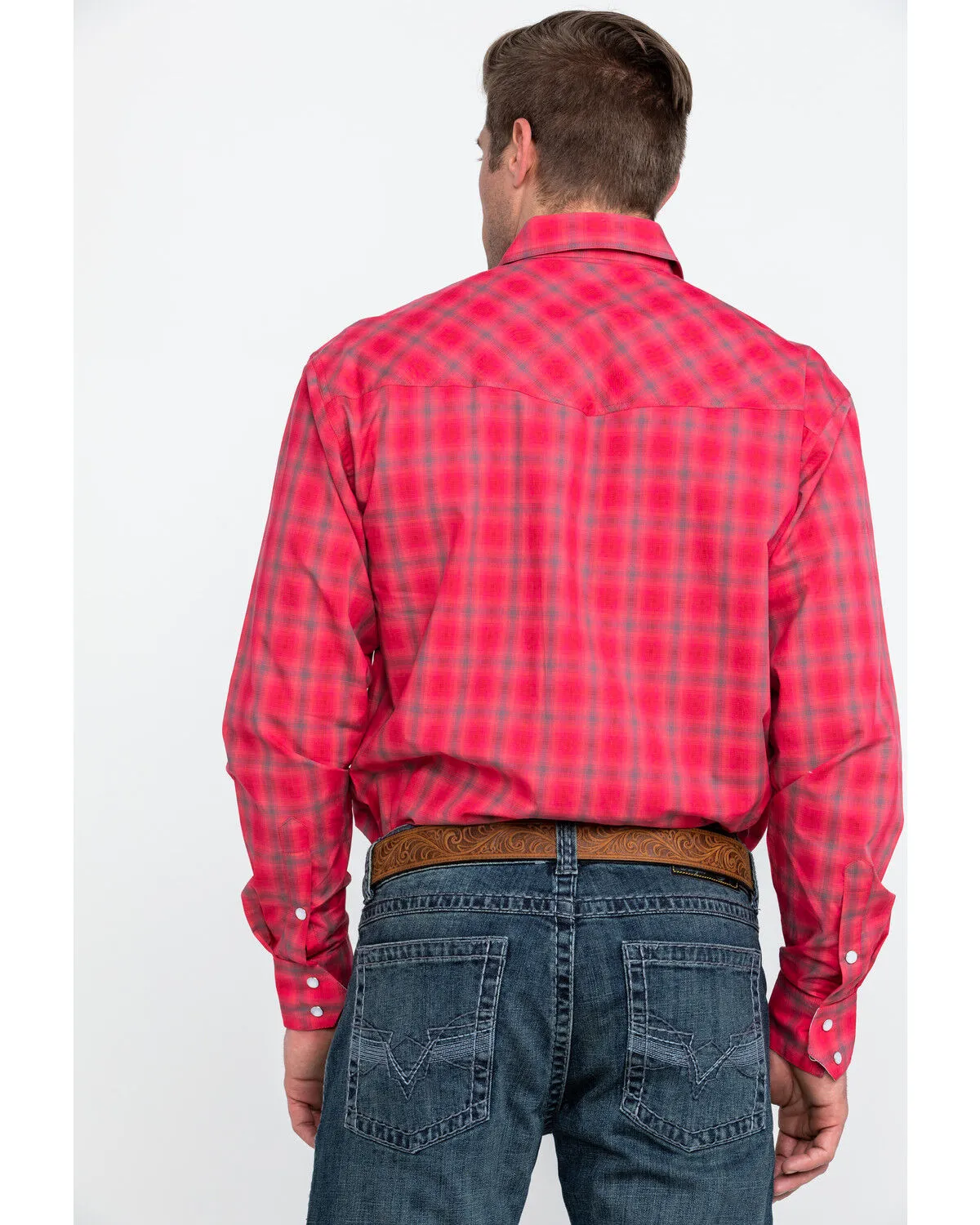 Product Name:  Resistol Men's Connemara Med Plaid Long Sleeve Western Shirt