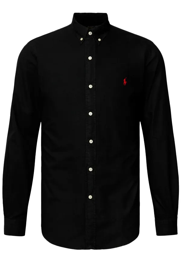 Ralph Lauren Oxford Slim Shirt Black