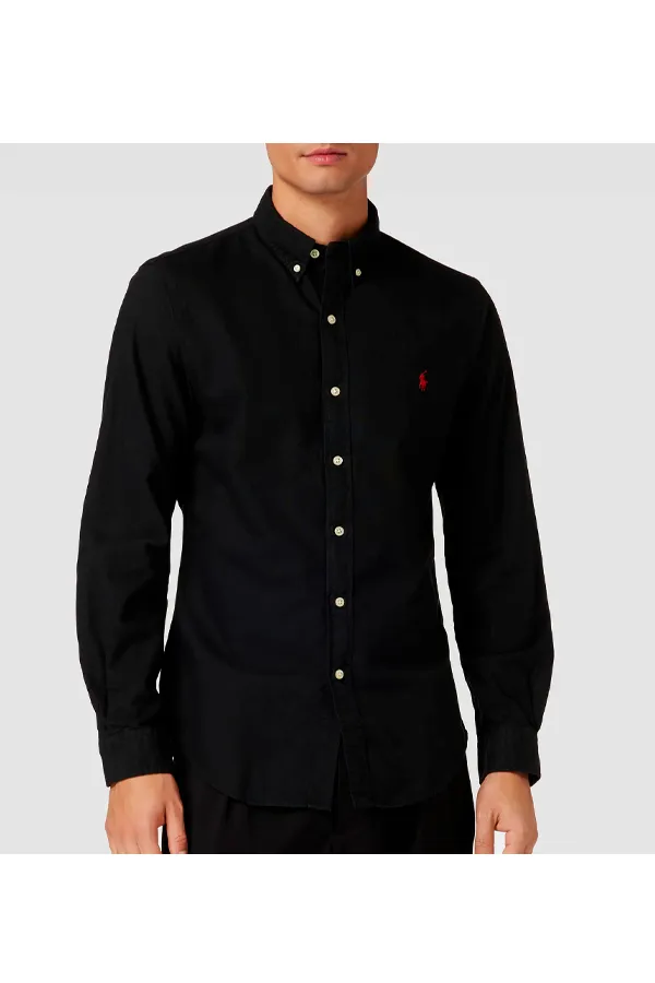 Ralph Lauren Oxford Slim Shirt Black