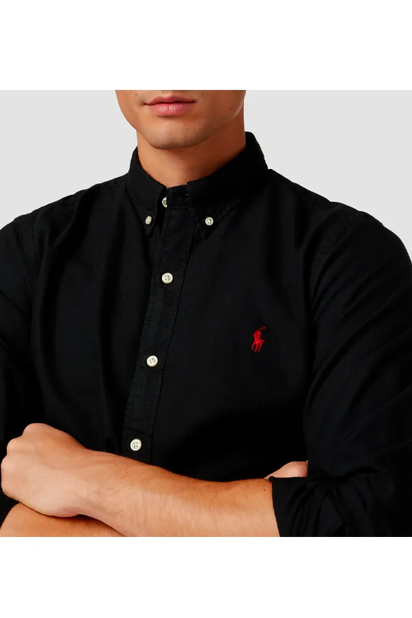 Ralph Lauren Oxford Slim Shirt Black