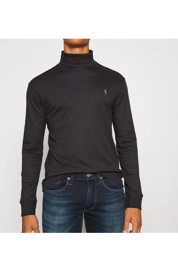 Ralph Lauren Turtleneck Soft-Touch Charcoal