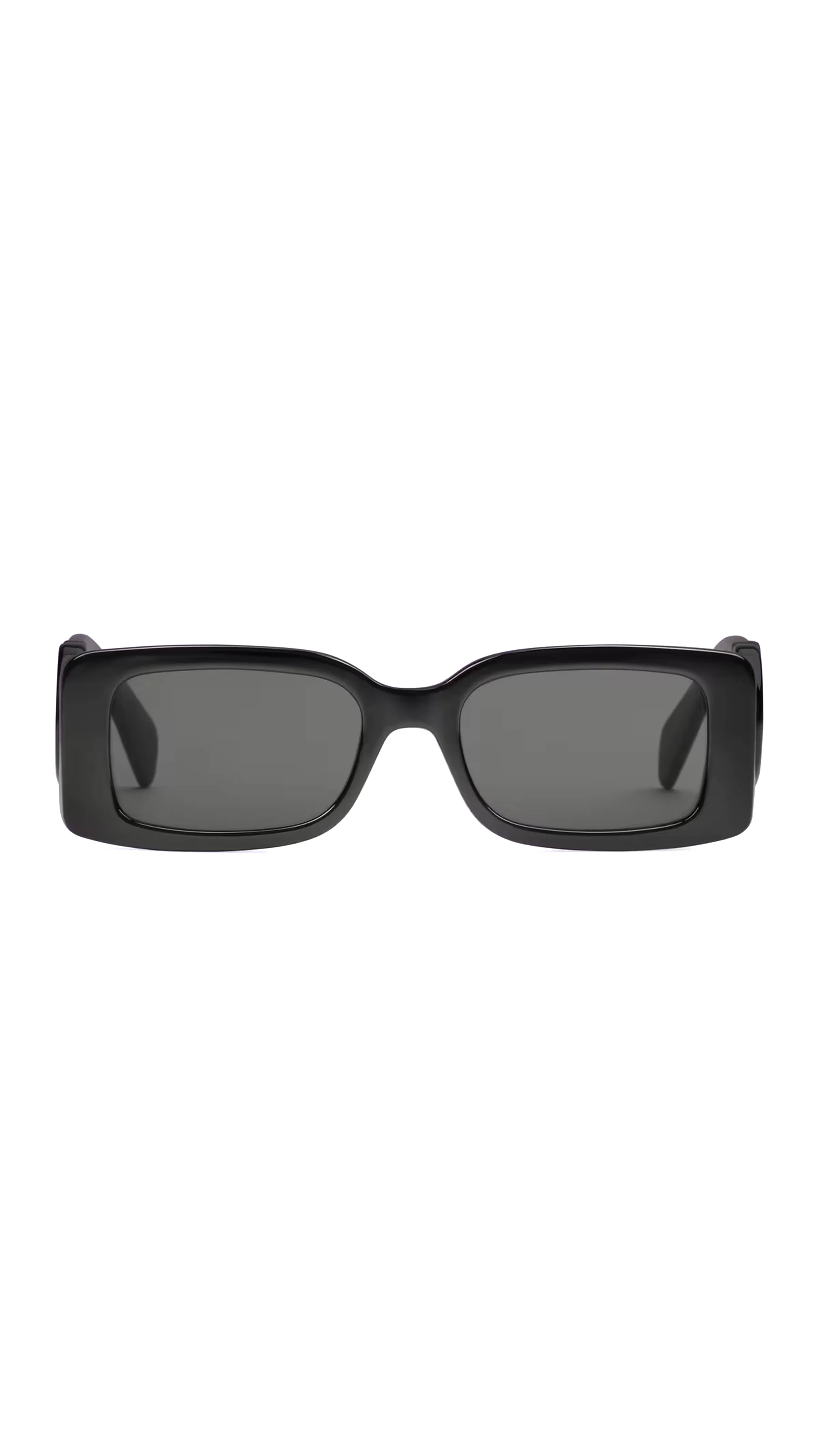 Rectangular-frame Sunglasses - Black