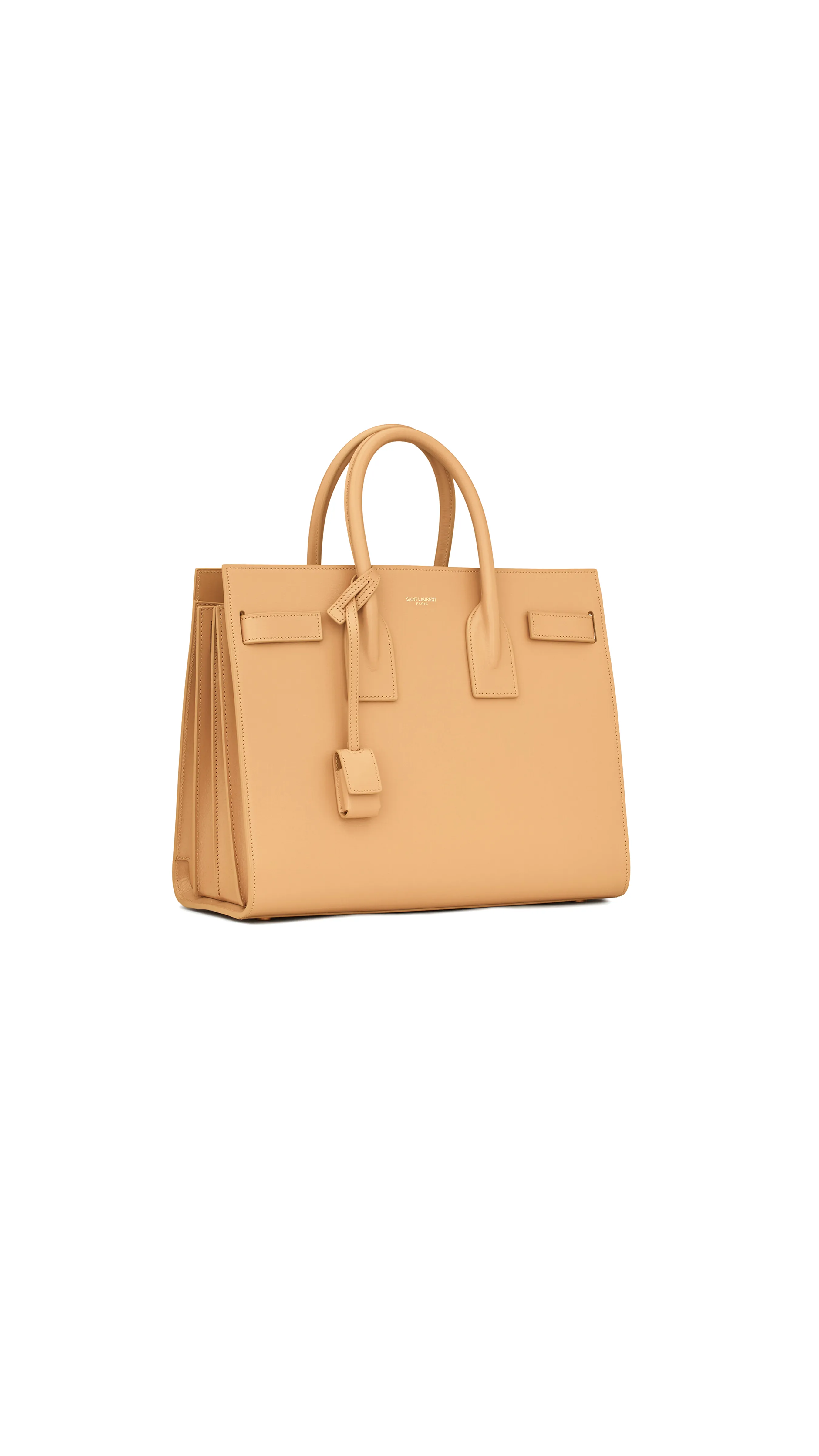 Sac De Jour Small in Smooth Leather - Beige