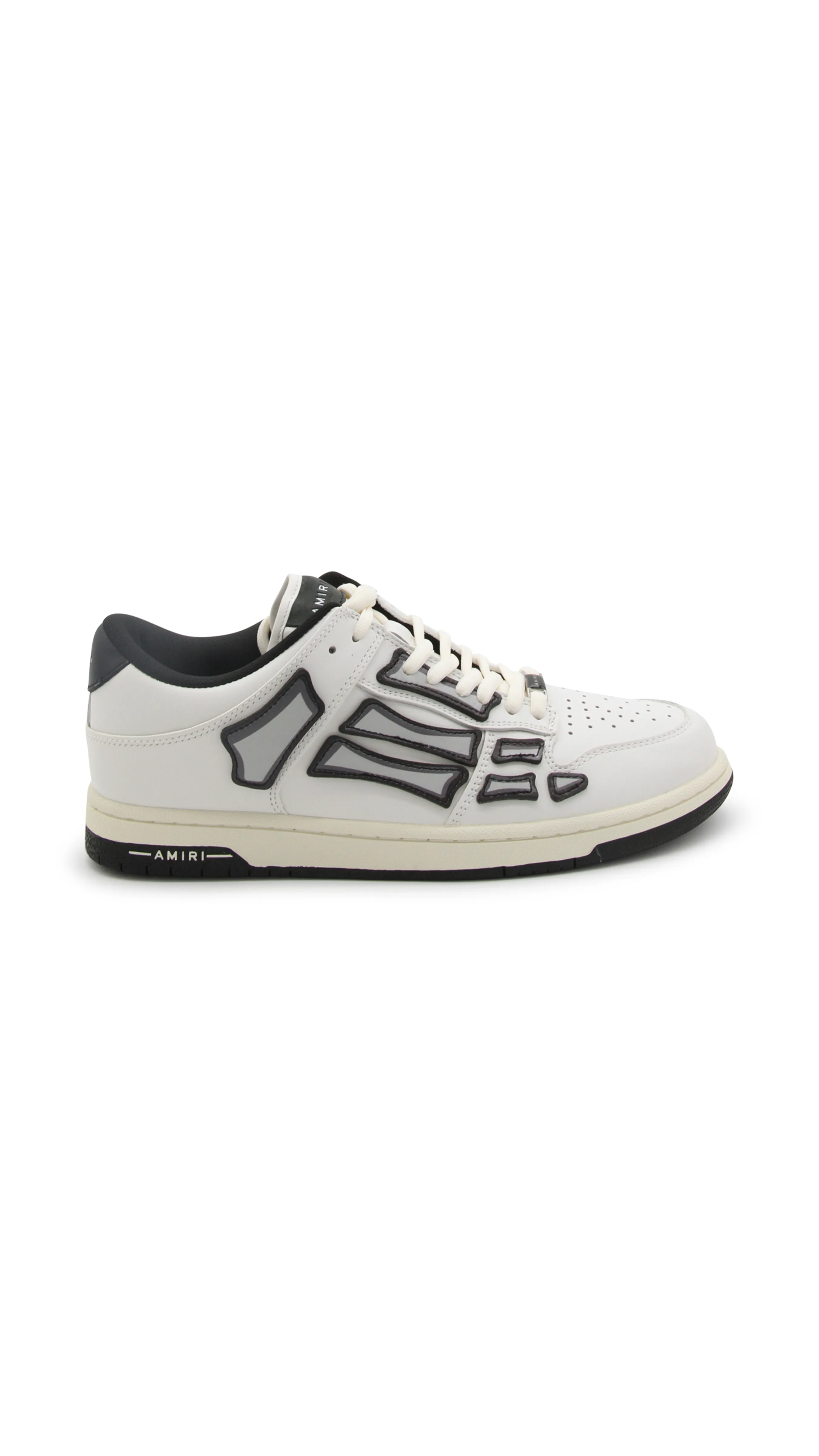 Skel Top Low Sneakers - White/Grey