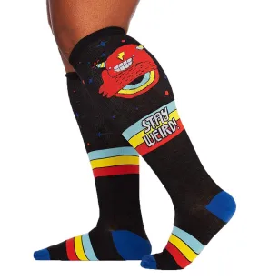 SOCK it to me Unisex Stretch-It Knee High Socks (Unisex) - Stay Weird!