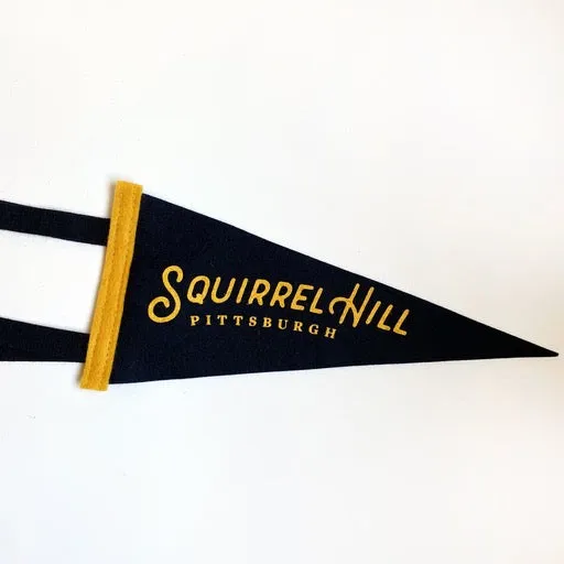 Squirrel Hill Neighborhood Pennant