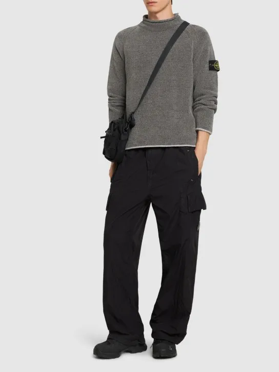 Stone Island   Cotton turtleneck sweater 