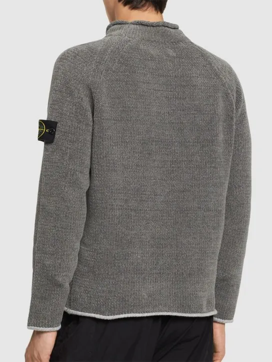 Stone Island   Cotton turtleneck sweater 