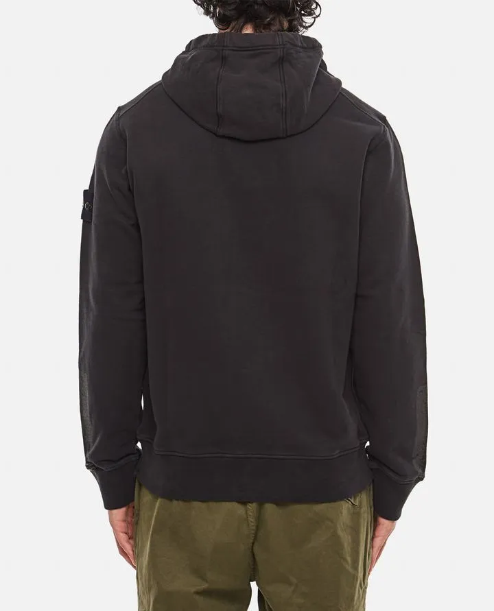 STONE ISLAND  |Long Sleeves Plain Cotton Sweatshirts