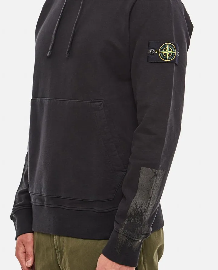 STONE ISLAND  |Long Sleeves Plain Cotton Sweatshirts