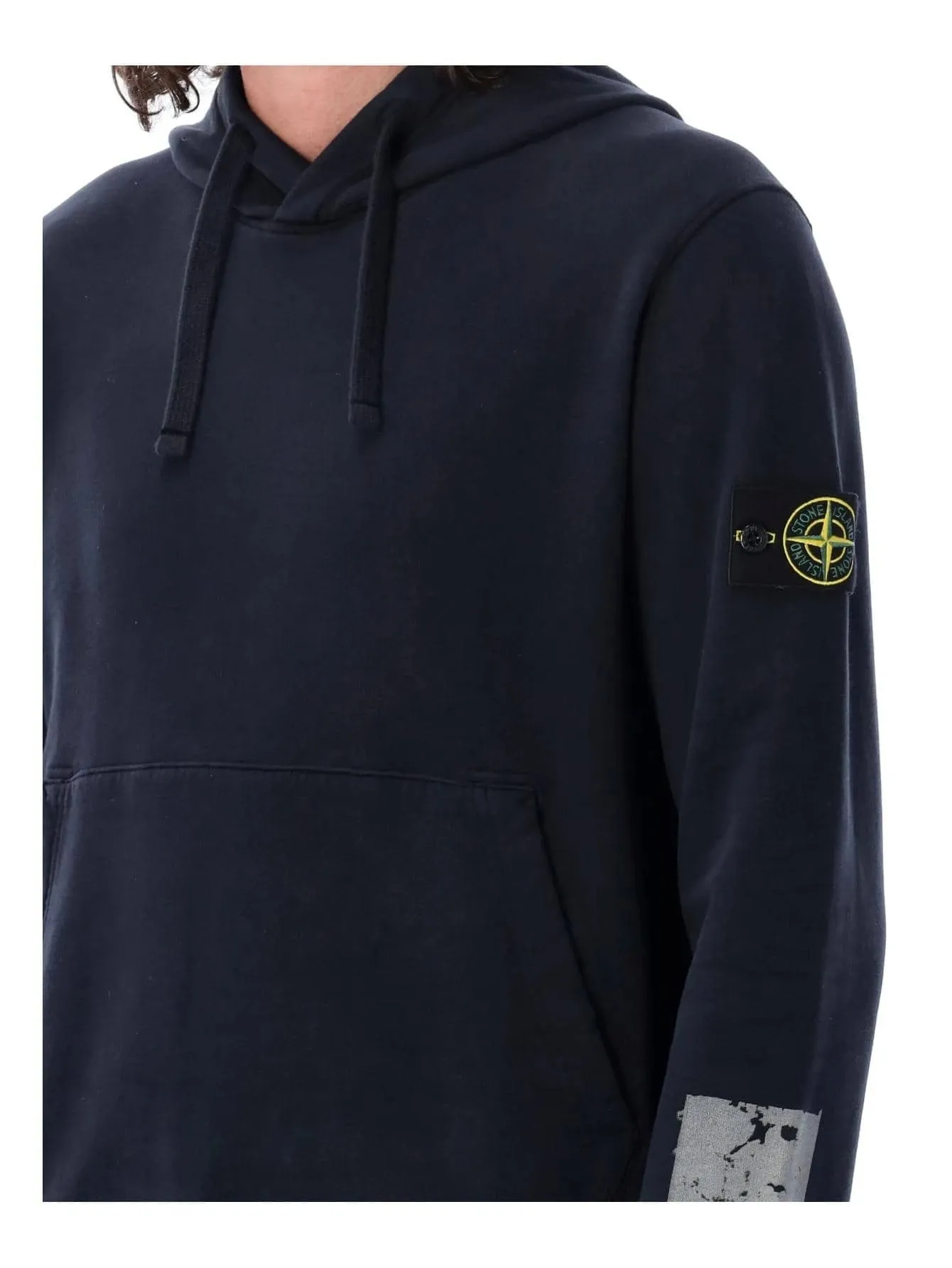 STONE ISLAND  |Long Sleeves Plain Cotton Sweatshirts