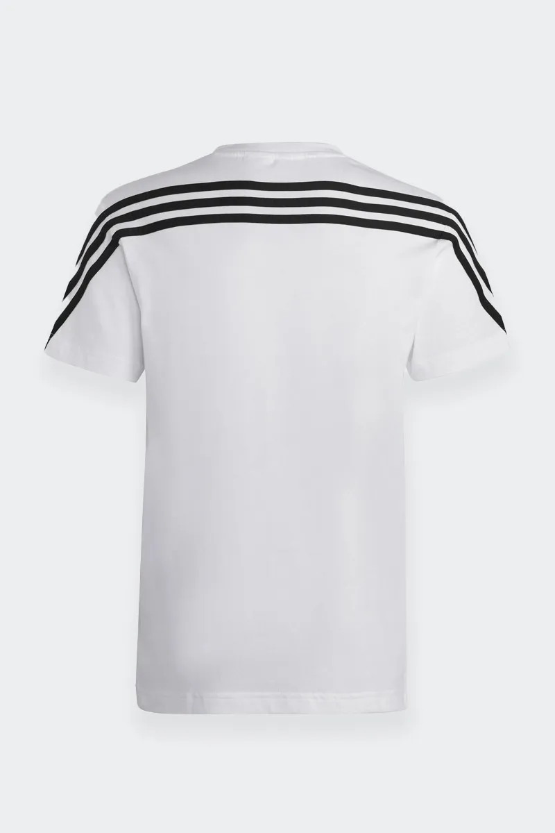 T-SHIRT BIANCA FUTURE ICON 3 STRIPES