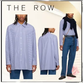 The Row  |Stripes Long Sleeves Cotton Shirts