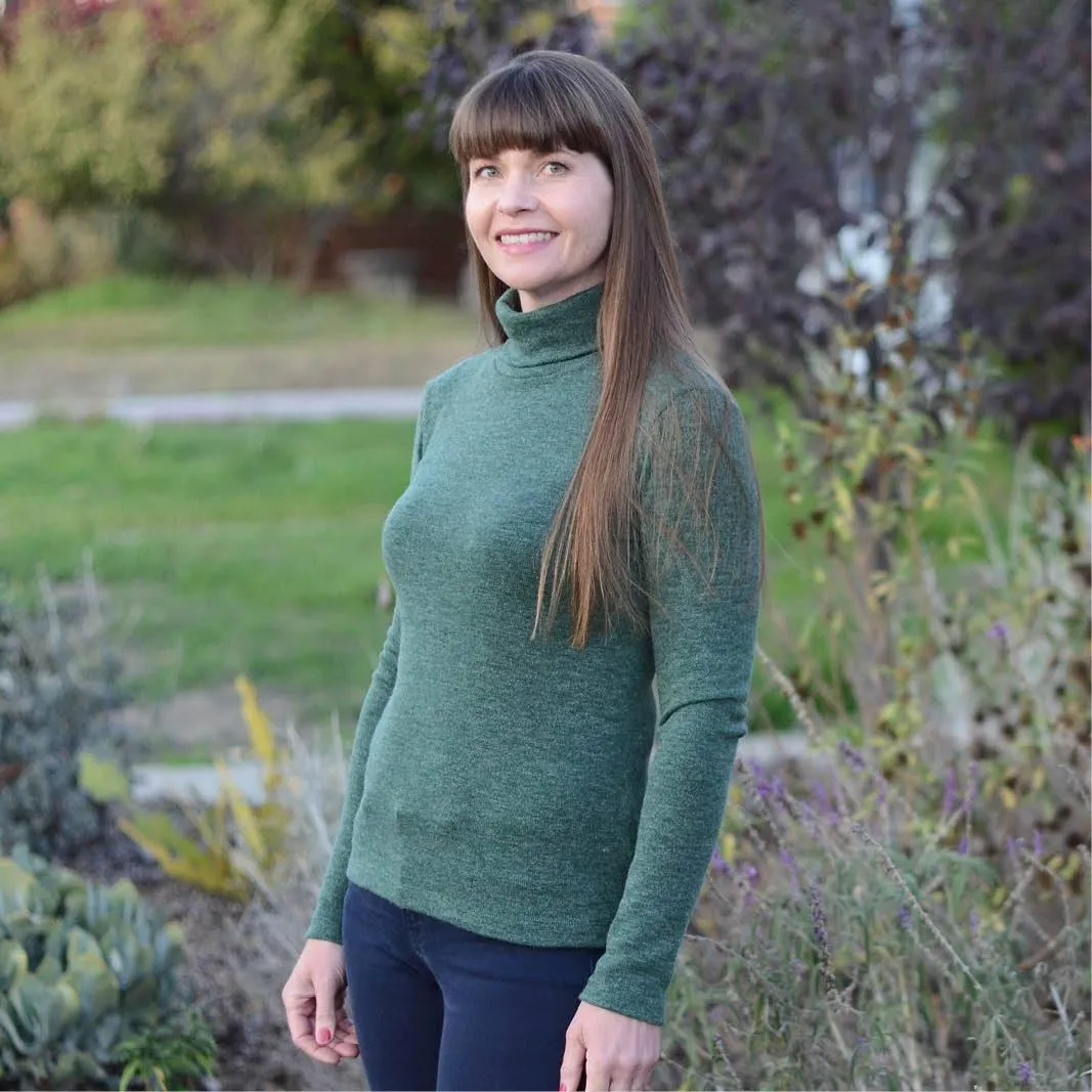 Trudy Turtleneck T-shirt Sewing Pattern