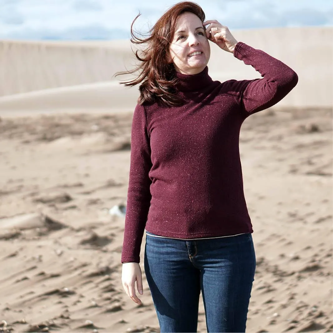 Trudy Turtleneck T-shirt Sewing Pattern