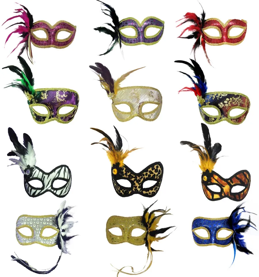 Venetian Masquerade Mask w/ ribbons