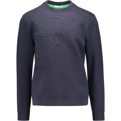 VERSACE  |Crew Neck Long Sleeves Logo Luxury Sweatshirts