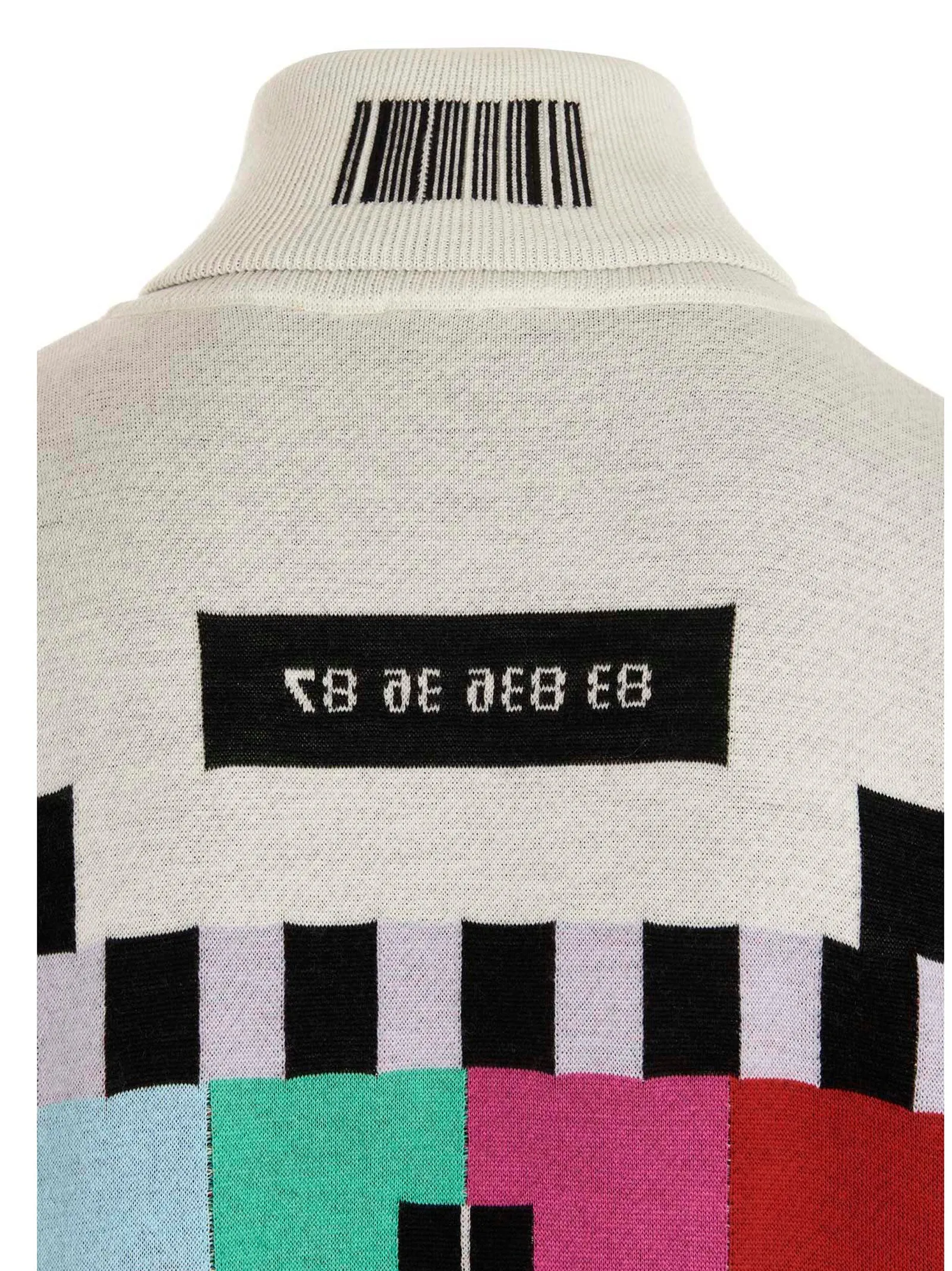 VTMNTS TV Branded Turtleneck Knit Jumper