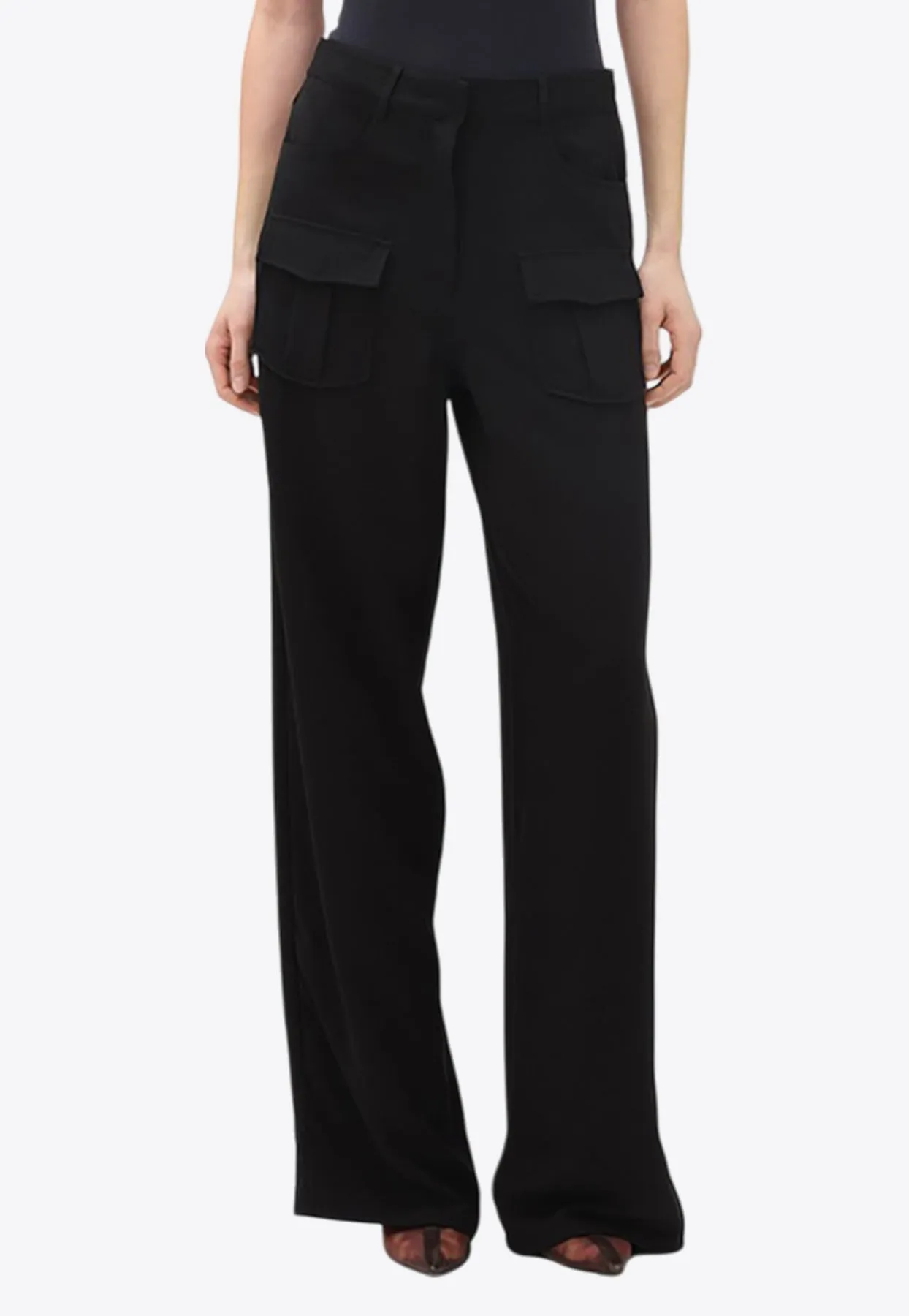 Wide-Leg Palazzo Pants