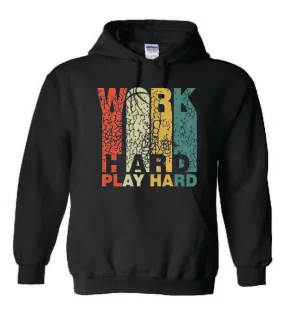 Work Hard Play Hard DTF print