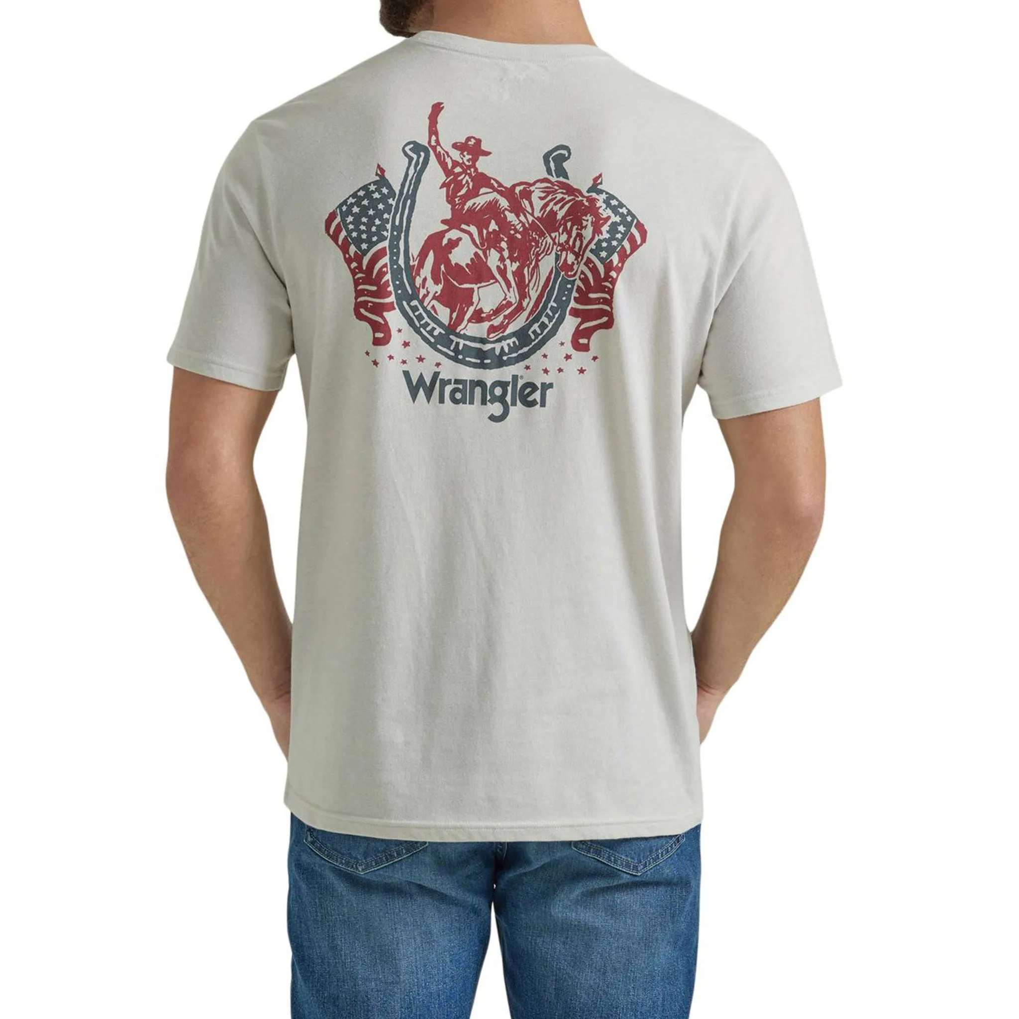 Wrangler Men's American Bronc Tee