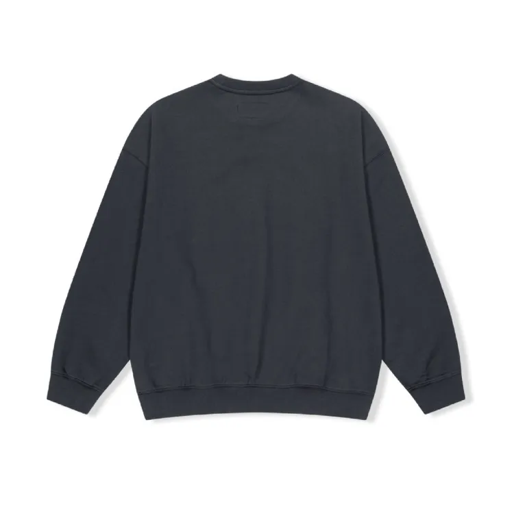 YESEYESEE  |U-Neck Long Sleeves Cotton Sweatshirts