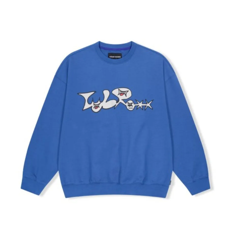 YESEYESEE  |U-Neck Long Sleeves Cotton Sweatshirts