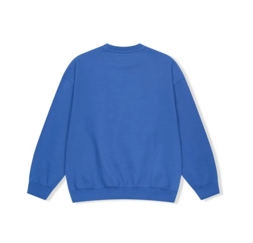 YESEYESEE  |U-Neck Long Sleeves Cotton Sweatshirts