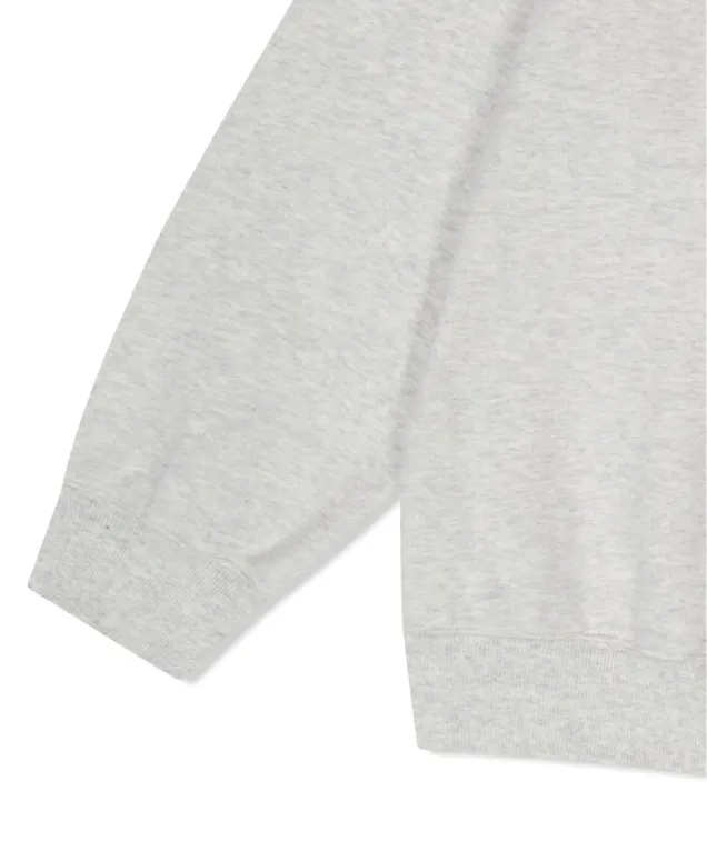 YESEYESEE  |U-Neck Long Sleeves Cotton Sweatshirts